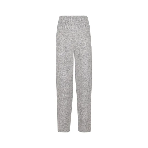Off-White Ribbed Hem Knitted Pants