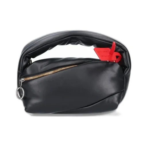 Off-White Pump Padded Strapped Tote Bag