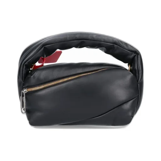 Off-White Pump Padded Strapped Tote Bag