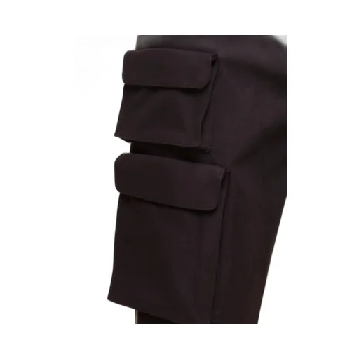 Off-White High Waist Straight Leg Cargo Pants