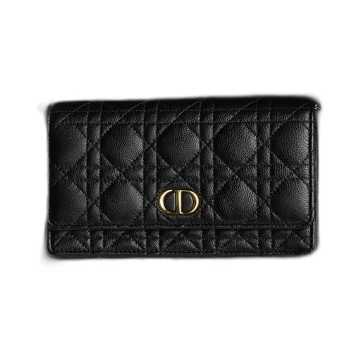 Dior Caro Pouch With Chain