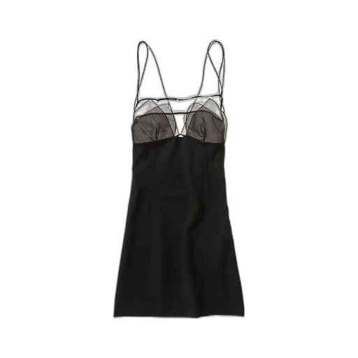 Nensi Dojaka Triple Organza Fitted Mini Dress