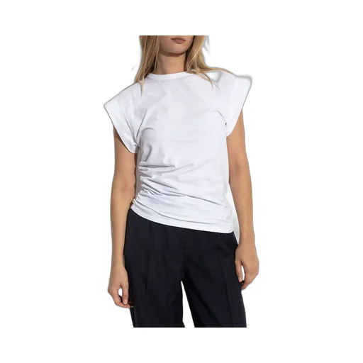 Officine GÉNÉRale Ruched Short Sleeve Top