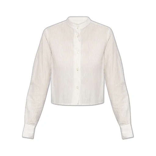 Officine GÉNÉRale Striped Button-Up Top