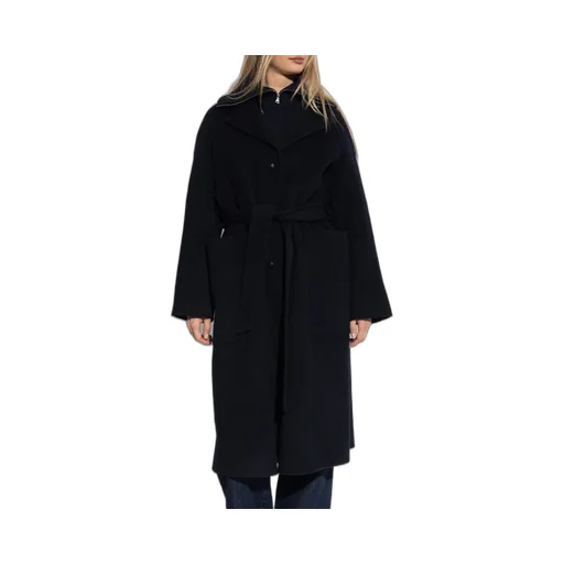 Officine GÉNÉRale Belted Wool Coat
