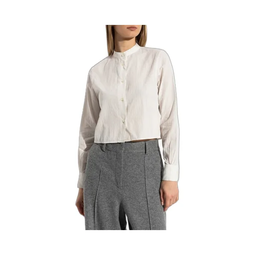 Officine GÉNÉRale Striped Button-Up Top