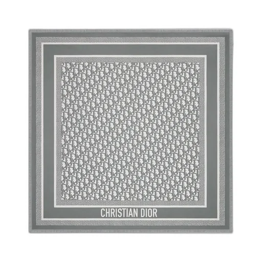 Dior Oblique Diortwin 70 Square Scarf