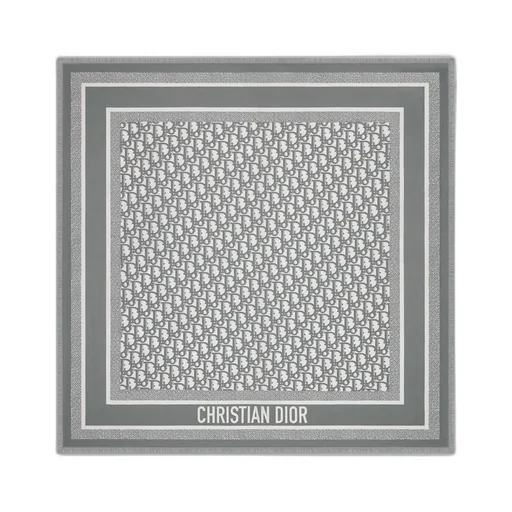 Dior Oblique Diortwin 70 Square Scarf