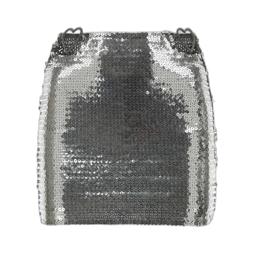 Nensi Dojaka High-Waist Sequinned Mini Skirt