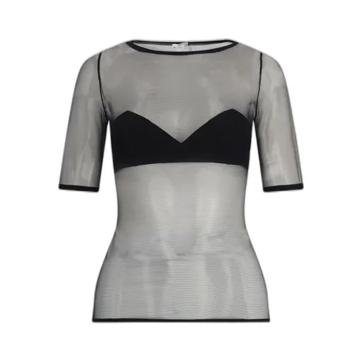 Nensi Dojaka Sheer Layered Top