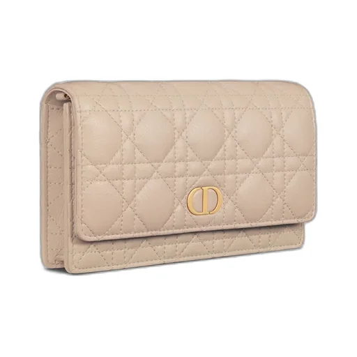 Dior Caro Pouch With Chain