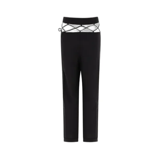 Nensi Dojaka Crisscross Waist Pants