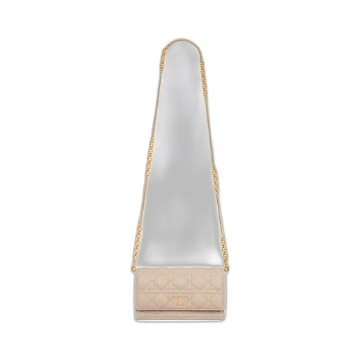 Dior Caro Pouch With Chain