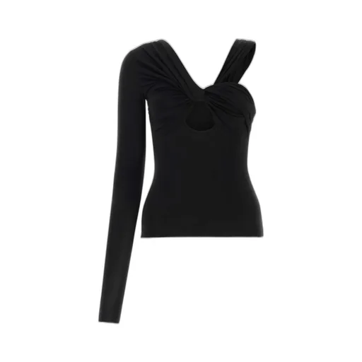 Nensi Dojaka Cut-Out Detailed One-Shoulder Asymmetric Top