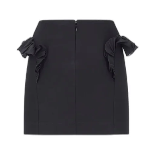 Nensi Dojaka Ruffle Detail Mini Skirt