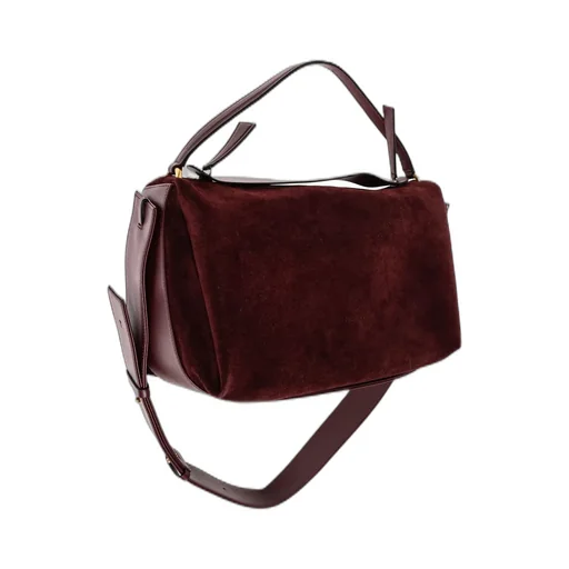 Neous Scorpius Suede Shoulder Bag