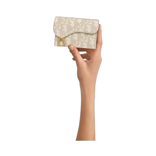 Saddle Bloom Card Holder