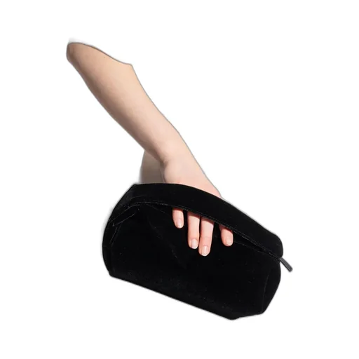 Neous Ara Velvet Clutch Bag