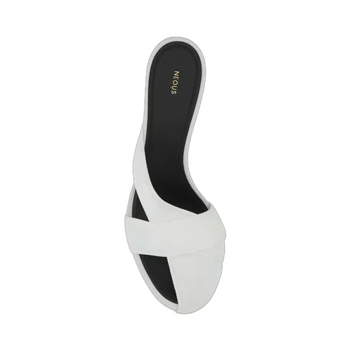 Neous Ogma Knit Cut Out Detailed Mules