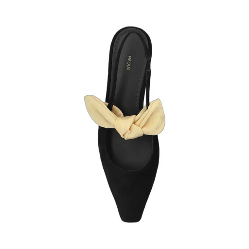 Neous Uba Bow-Detail Flat Shoes