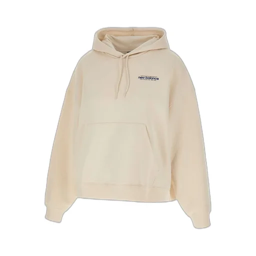 New Balance Logo-Embroidered Drawstring Hoodie