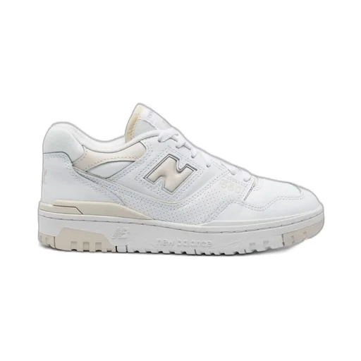 New Balance 550 Logo Patch Panelled Sneakers