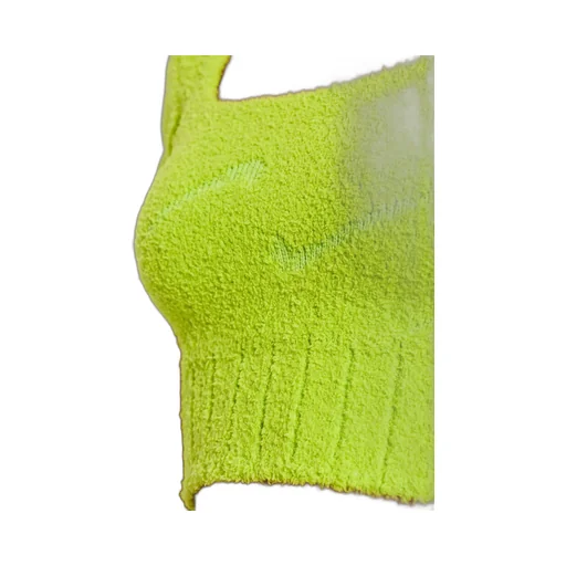 Nike Short-Sleeved Cropped Knitted Top