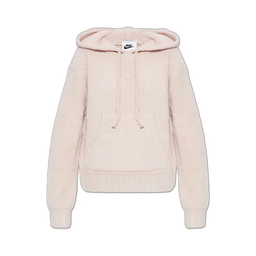 Nike Logo Embroidered Drawstring Hoodie