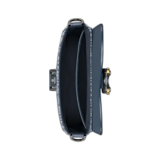 Mini Saddle Messenger Bag With Flap