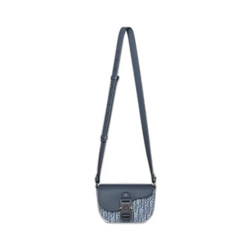Mini Saddle Messenger Bag With Flap