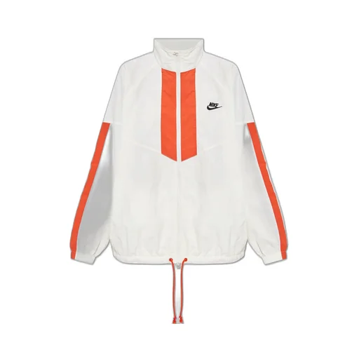 Nike Logo Embroidered Oversized Jacket