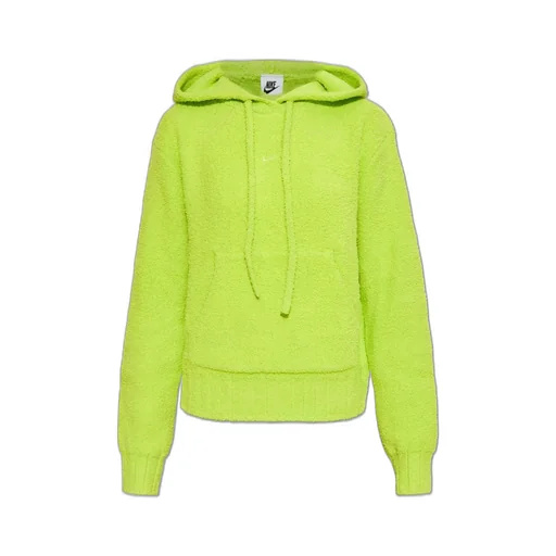 Nike Logo Embroidered Drawstring Hoodie
