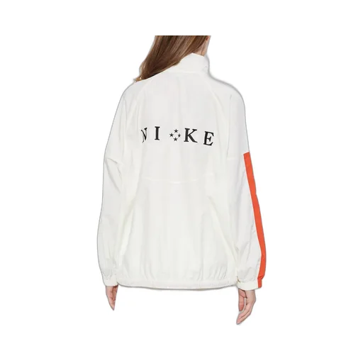 Nike Logo Embroidered Oversized Jacket