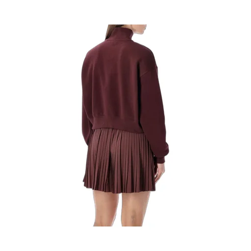 Nike Phoenix Cropped Half-Zipped Sweatshirt