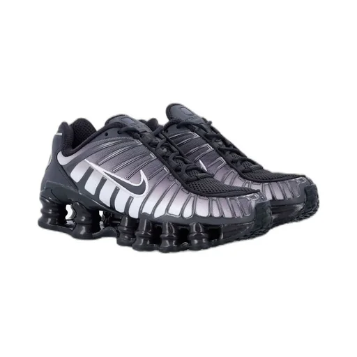 Nike Shox Tl Faded Mesh Low-Top Sneakers