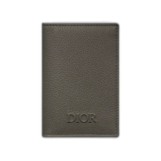Dior Privé Vertical Bifold Card Holder
