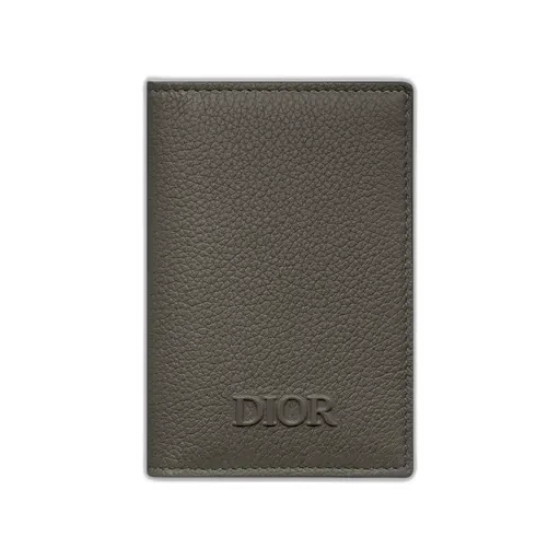 Dior Privé Vertical Bifold Card Holder