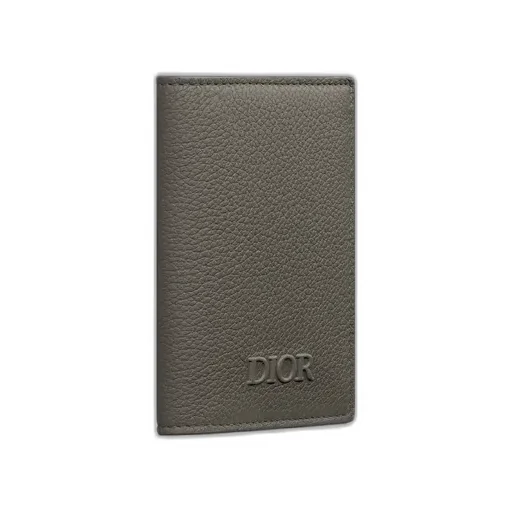 Dior Privé Vertical Bifold Card Holder