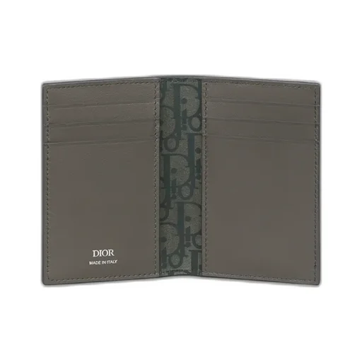 Dior Privé Vertical Bifold Card Holder