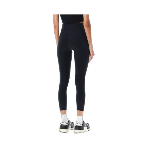 Nike High-Waist Swoosh-Printed 7/8 Performance Leggings