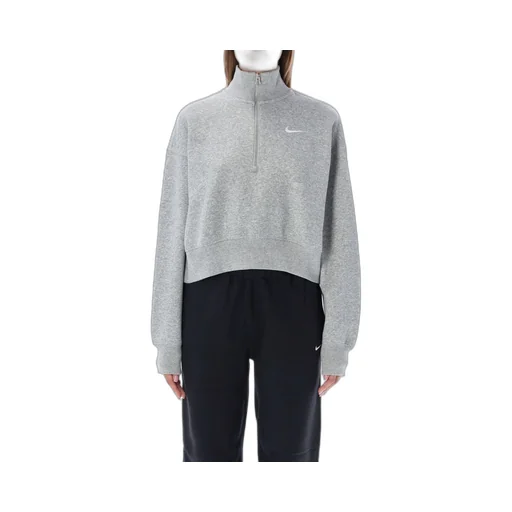 Nike Logo Detailed Long-Sleeved Hoodie