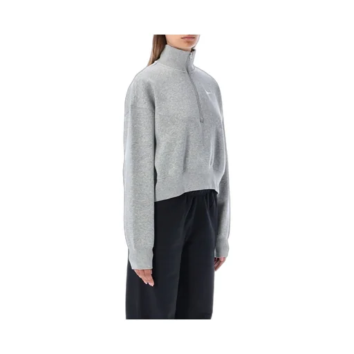 Nike Logo Detailed Long-Sleeved Hoodie