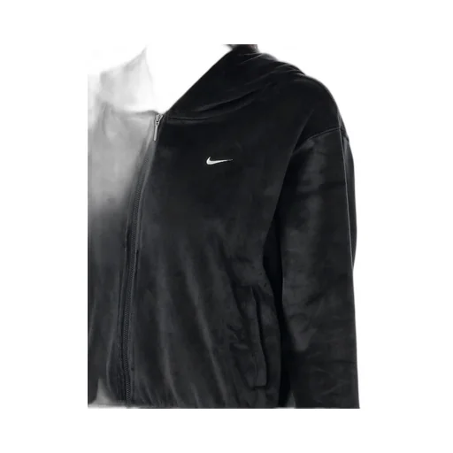 Nike Loose Full-Zip Velvet Hoodie