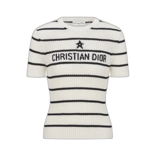 Dior MariniÈRe Short-Sleeved Sweater