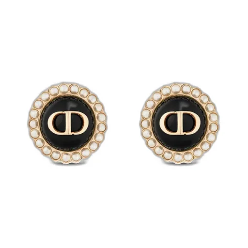 Petit Cd Baroque Stud Earrings