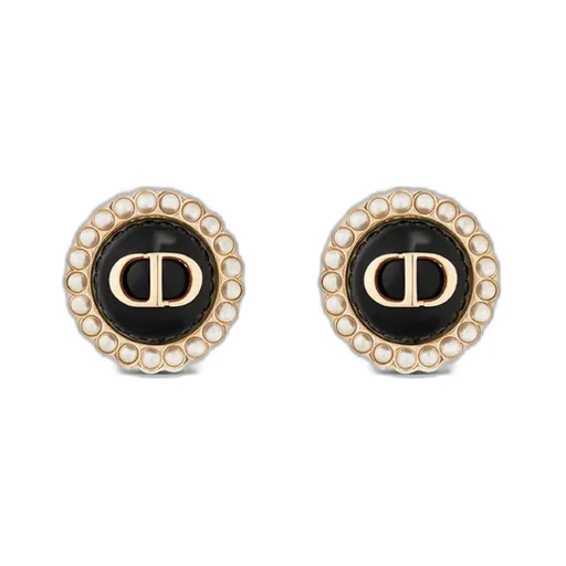 Petit Cd Baroque Stud Earrings