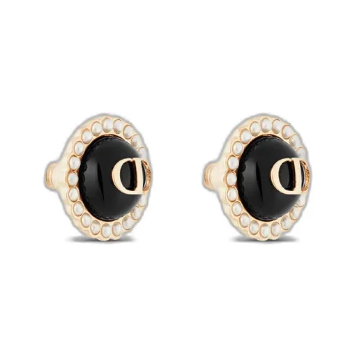 Petit Cd Baroque Stud Earrings
