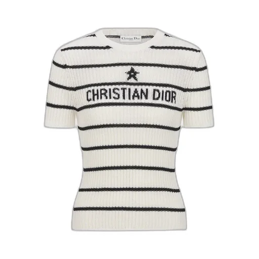 Dior MariniÈRe Short-Sleeved Sweater