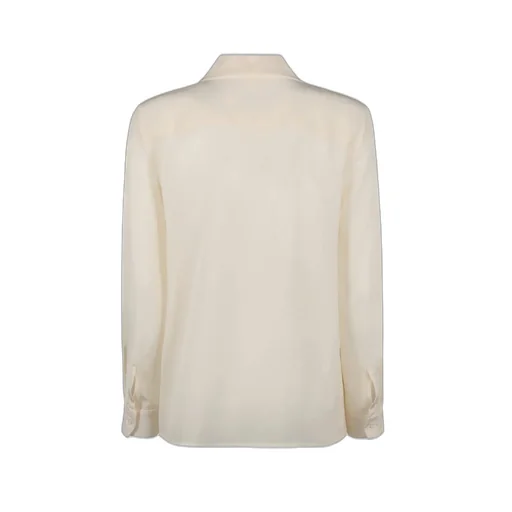 Nili Lotan Angelique Pussy-Bow Collar Shirt