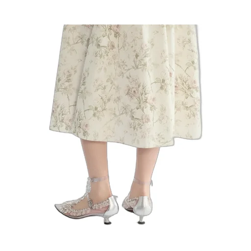 Mid-Length Flared Dress